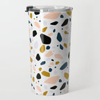 Terrazzo mosaic Travel Mug Gallery Image 3