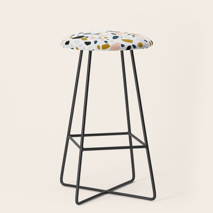 Terrazzo mosaic Stool Gallery Image 1