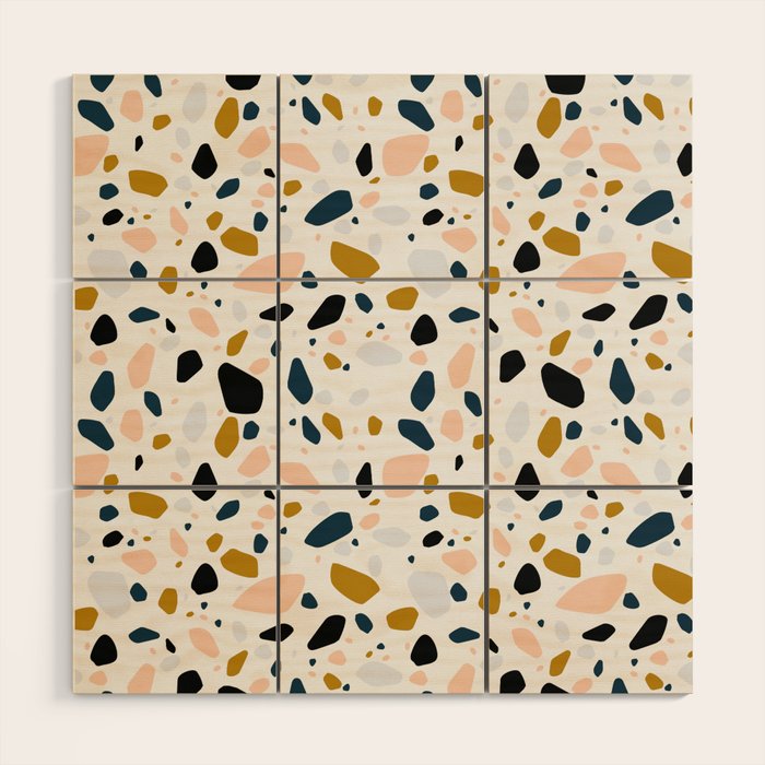 Terrazzo mosaic Wood Wall Art Gallery Image 1