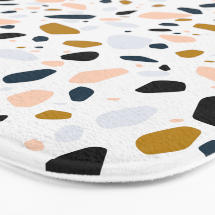 Terrazzo mosaic Bath Mat Gallery Image 3