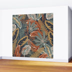 Tropical Wild Garden, Boho Wall Art Wall Mural Gallery Image 2