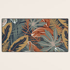 Tropical Wild Garden, Boho Wall Art Desk Mat Gallery Image 3