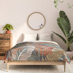 Tropical Wild Garden, Boho Wall Art Comforter Gallery Image 3