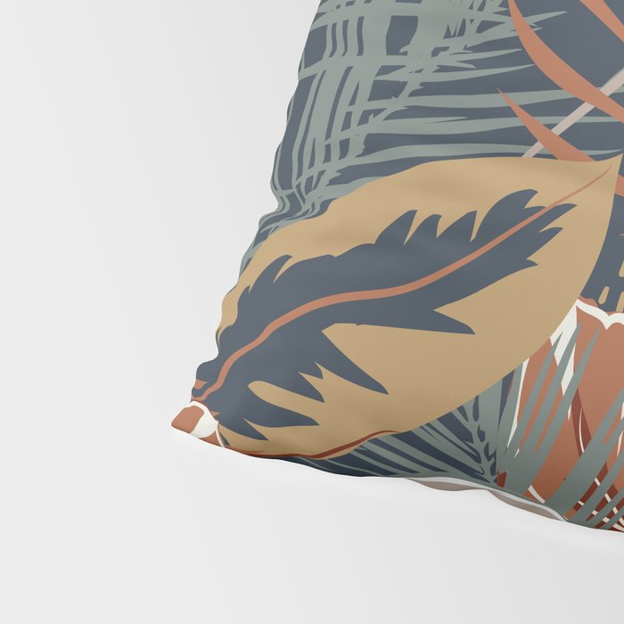 Tropical Wild Garden, Boho Wall Art Pillow Sham Gallery Image 4