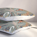 Tropical Wild Garden, Boho Wall Art Pillow Sham Gallery Image 3