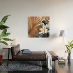 Abstract Tropical Art 18 Wood Wall Art Gallery Image 2