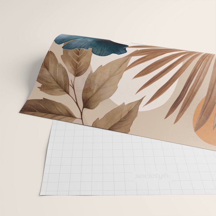 Abstract Tropical Art 18 Wrapping Paper Gallery Image 2