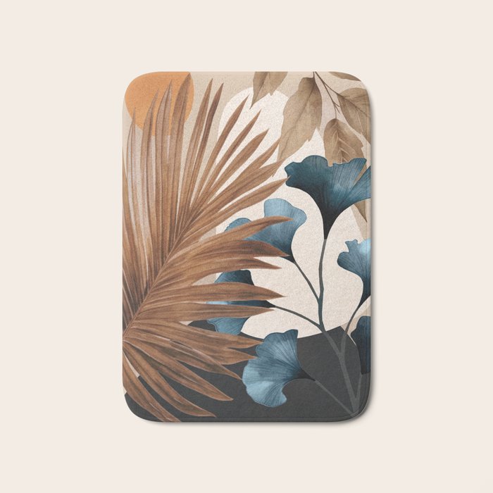 Abstract Tropical Art 18 Bath Mat Gallery Image 1