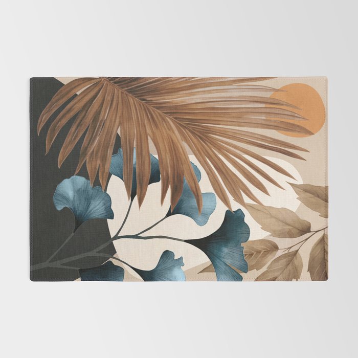 Abstract Tropical Art 18 Rug Gallery Image 2