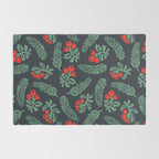 Christmas Greenery Rug Gallery Image 2