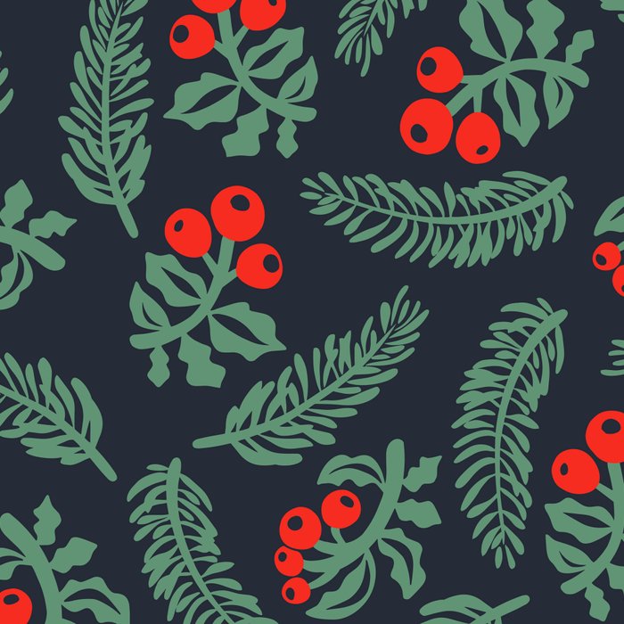 Christmas Greenery Coffee Mug Gallery Image 2