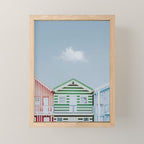 costa nova beach vi - portugal Mini Art Print Gallery Image 1