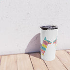 Mexican Donkey PinÌata - CMYK Palette Travel Mug Gallery Image 4
