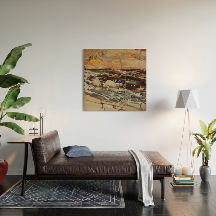 Tom Thomson Dark Waters spring 1916 Canadian Landscape Artist Wood Wall Art Gallery Image 2