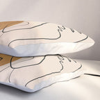 Abstract Faces 4  Pillow Sham Gallery Image 3