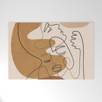 Abstract Faces 4  Welcome Mat Gallery Image 1
