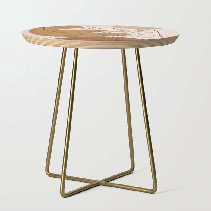 Abstract Faces 4  Side Table Gallery Image 1