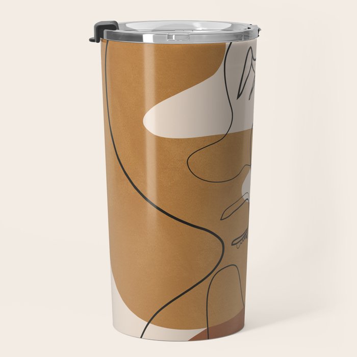 Abstract Faces 4  Travel Mug Gallery Image 3