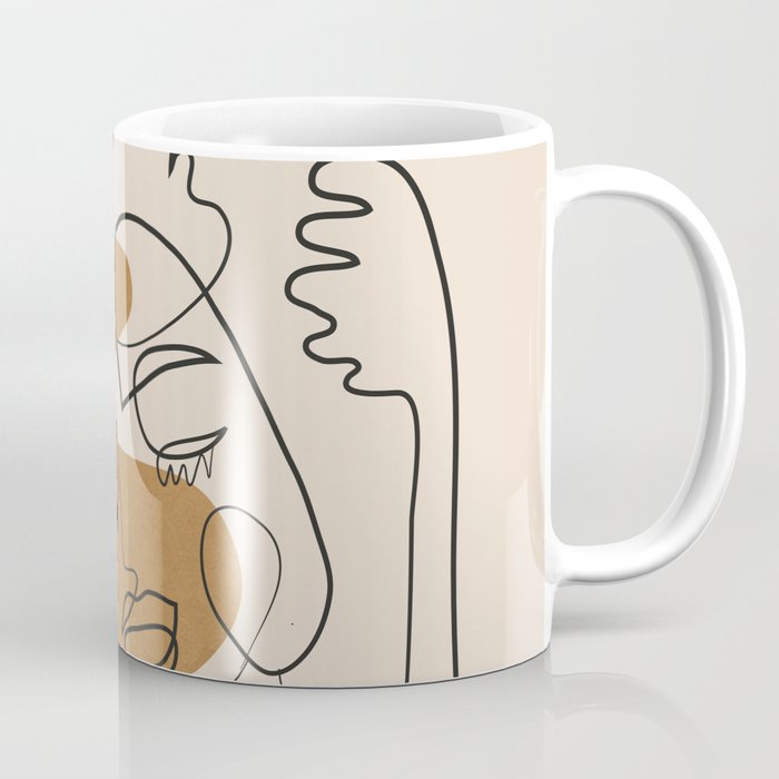 Abstract Faces 4  Coffee Mug Gallery Image 1