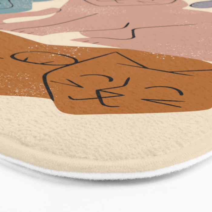 Stack of Cats No. 3 Bath Mat Gallery Image 3