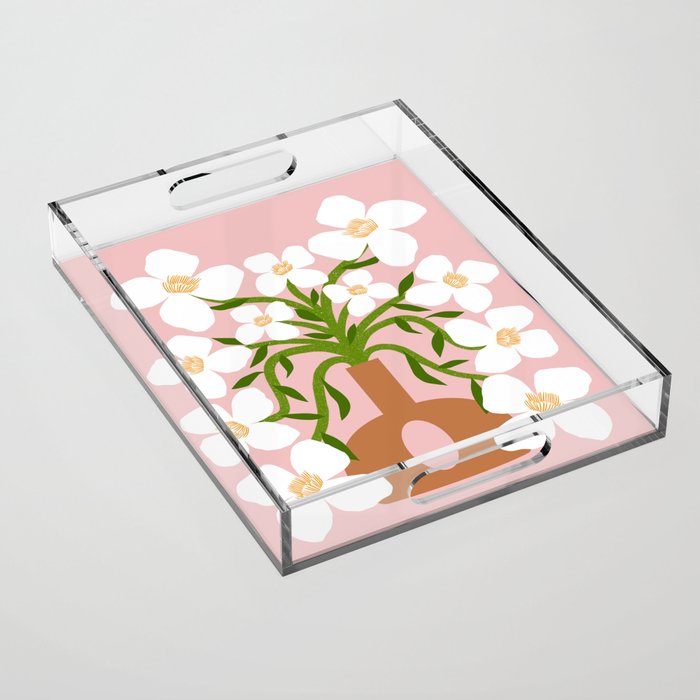 Spring Bouquet Acrylic Tray Gallery Image 1