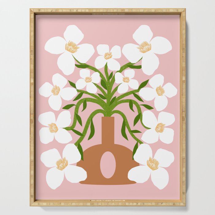 Spring Bouquet Serving Tray Gallery Image 1
