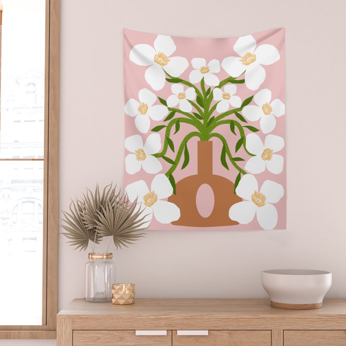 Spring Bouquet Wall Tapestry Gallery Image 2