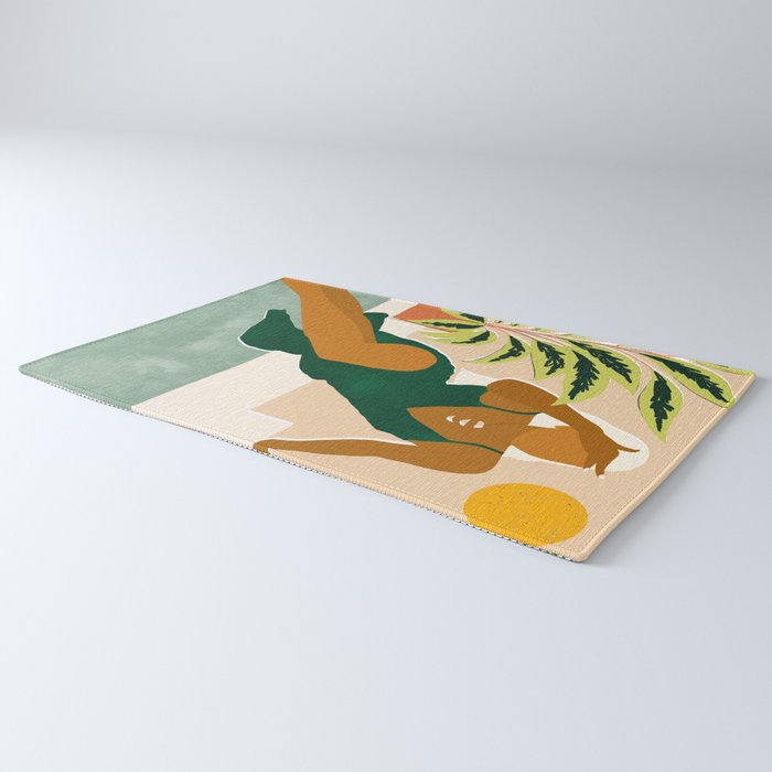 The Wait Is Long But My Dream Of You Does Not End #illustration Rug Gallery Image 3