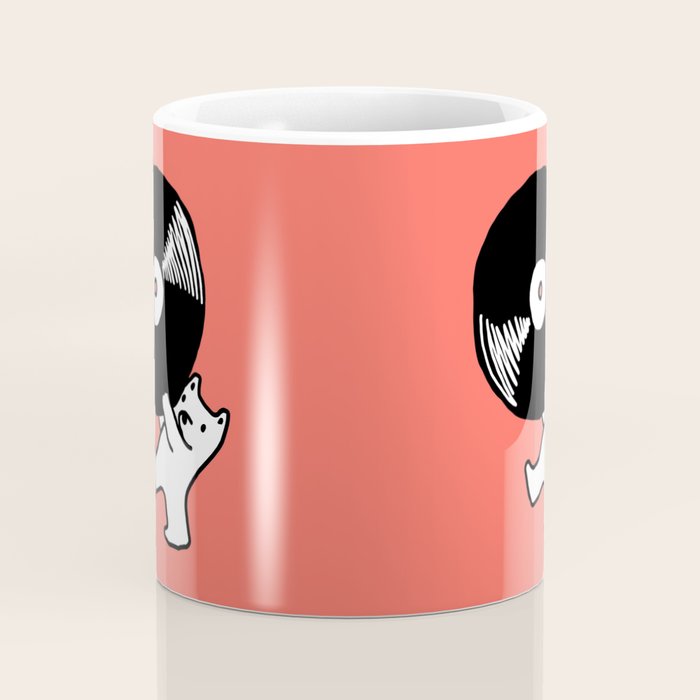 Record bear Coffee Mug Gallery Image 4