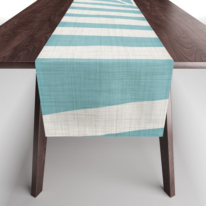 Vintage Palm Frond Silhouette Table Runner Gallery Image 1