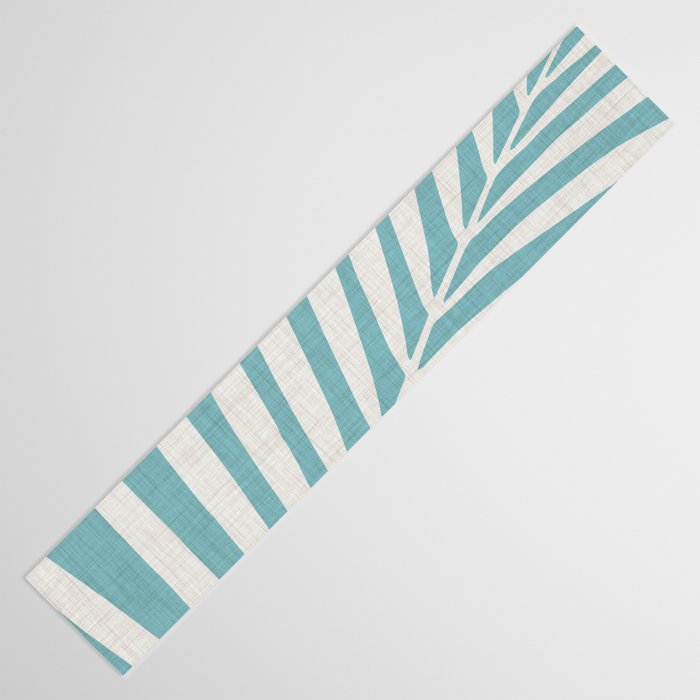 Vintage Palm Frond Silhouette Table Runner Gallery Image 3