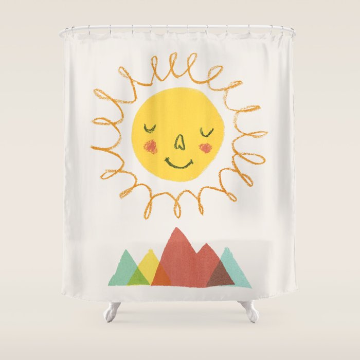 Sunny - Let's go outside Shower Curtain Gallery Image 1