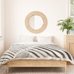 Black and White Stripes, Abstract Duvet Cover Gallery Image 3