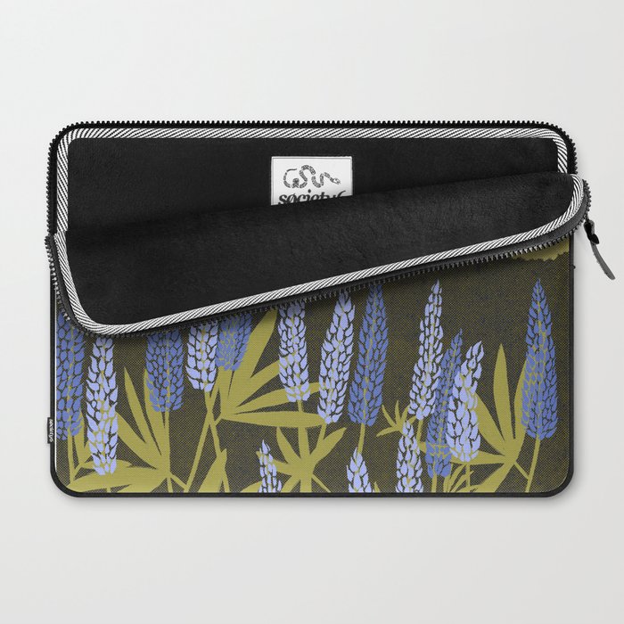 Midwest Lupine Laptop Sleeve Gallery Image 2