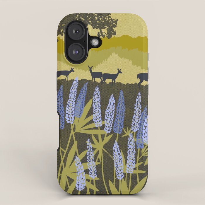 Midwest Lupine iPhone Case Gallery Image 1