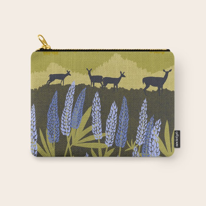 Midwest Lupine Carry All Pouch Gallery Image 1
