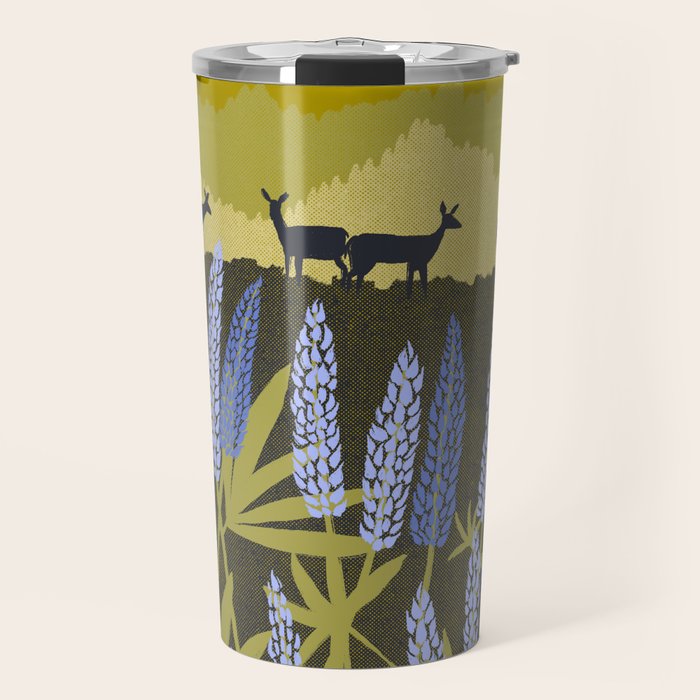 Midwest Lupine Travel Mug Gallery Image 1