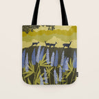 Midwest Lupine Tote Bag Gallery Image 1