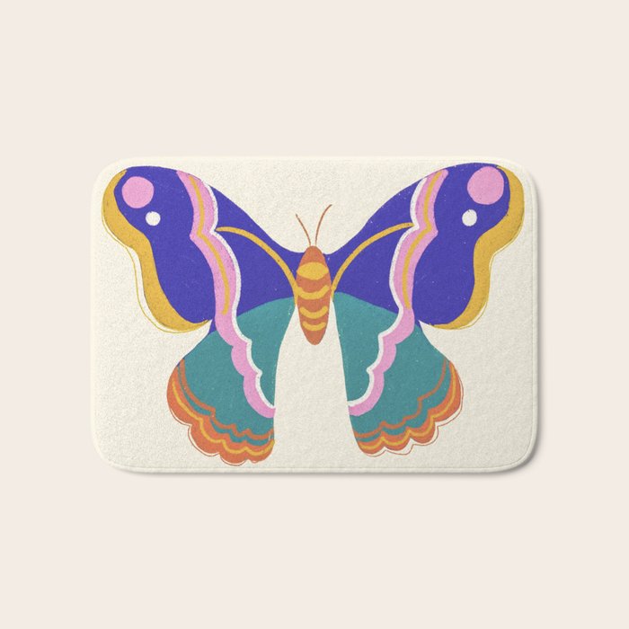 Butterfly Bath Mat Gallery Image 1