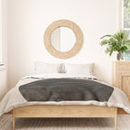 Woodblock Print, Modern Art Duvet Cover Gallery Image 3