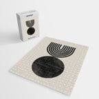 Woodblock Print, Modern Art Jigsaw Puzzle Gallery Image 2