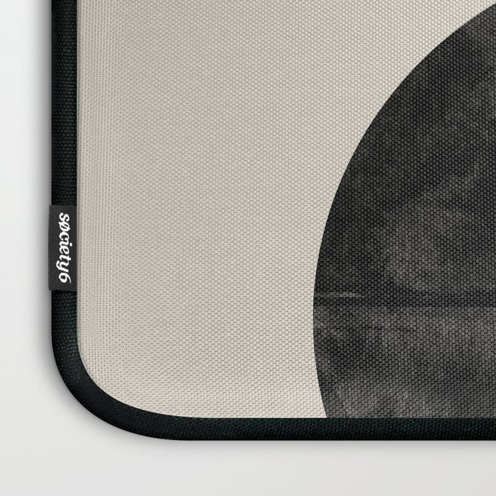 Woodblock Print, Modern Art Laptop Sleeve Gallery Image 3