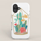 Cactus Terrarium iPhone Case Gallery Image 1