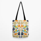 Tropical Toucans - Sepia Palette Tote Bag Gallery Image 2