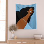 Bluesy Wall Tapestry Gallery Image 2