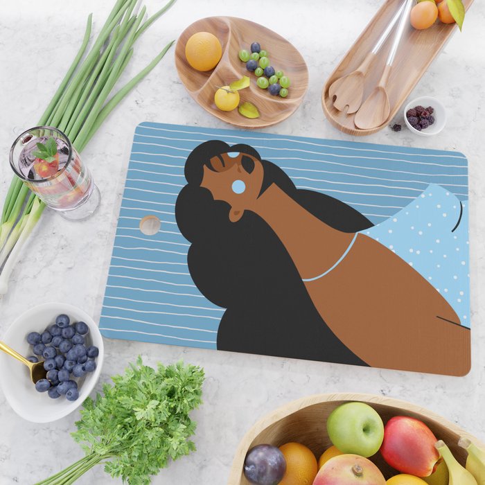 Bluesy Cutting Board Gallery Image 2