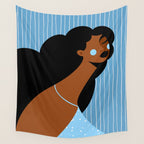 Bluesy Wall Tapestry Gallery Image 4