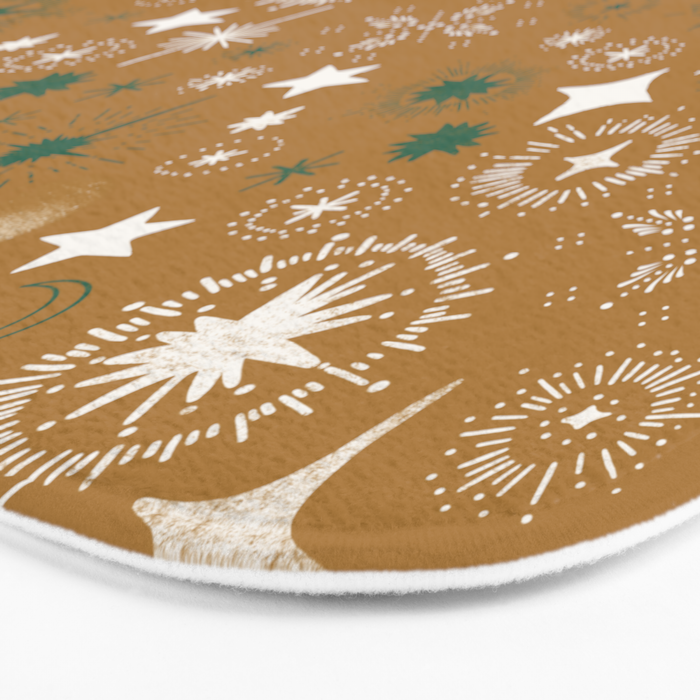 Stellar modern shapes A Bath Mat Gallery Image 3