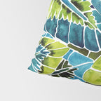 Schismatoglottis Calyptrata - Teal Palette Pillow Sham Gallery Image 4