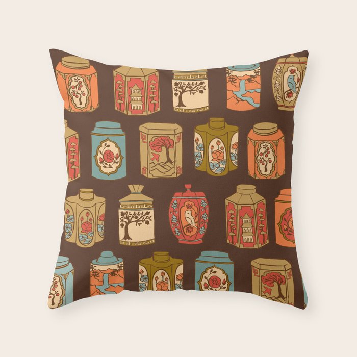 Chinese Tea {Shanghai} Throw Pillow Gallery Image 6